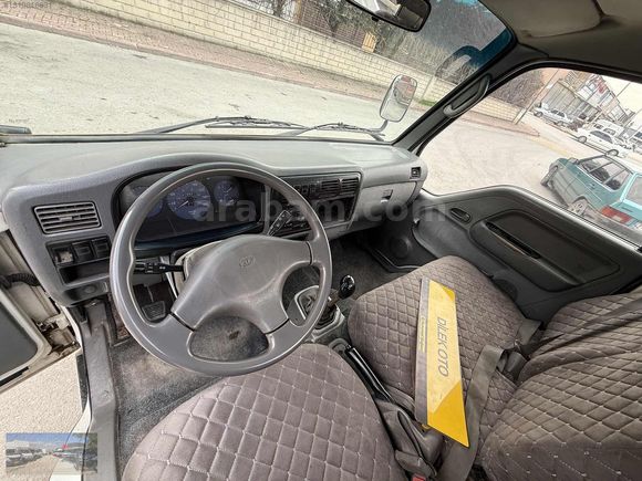 DİLEK OTO'DAN 2004 KİA BANGO KA 2500 ÇİFT TEKER AÇIK SAÇ KASALI