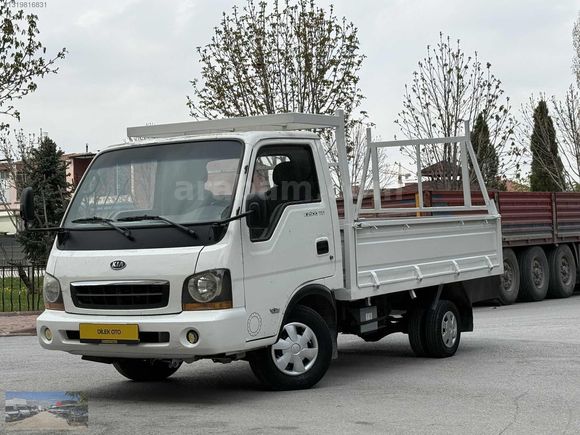 DİLEK OTO'DAN 2004 KİA BANGO KA 2500 ÇİFT TEKER AÇIK SAÇ KASALI