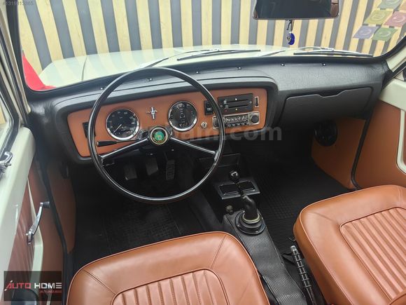 1974 ANADOL AKDENİZ A1 COUPE 1300 "122.000 KM"KEMİK DİREKSİYON