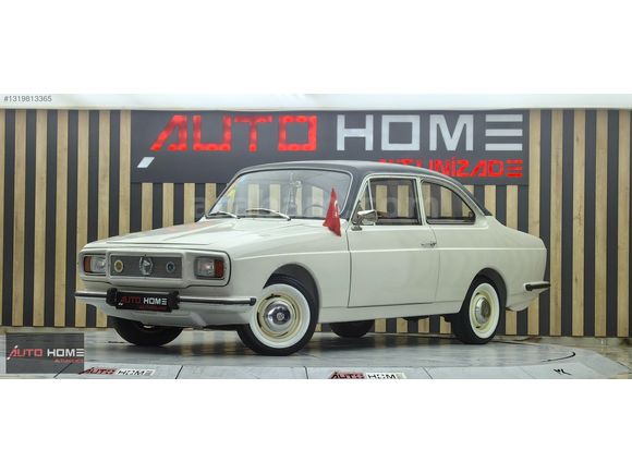 1974 ANADOL AKDENİZ A1 COUPE 1300 "122.000 KM"KEMİK DİREKSİYON