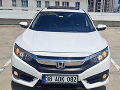 2018/HONDA CİVİC ECO ELEGANCE OTOMATİK SANRUFLU FABRİKASYON LPG