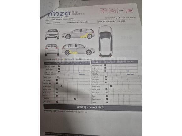 Sahibinden DS Automobiles DS3 1.2 PureTech 2015 Model