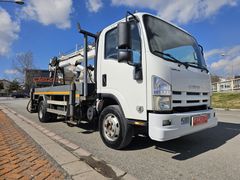 2011 ISUZU NPR LONG 14M SEPERTLİ PLATFORM TAMBUR 2 TON 8TON VİNÇ
