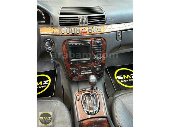 SMZ MOTORS MERCEDES 2002 S320 CDI VAKUM SUNROOF E KOLTUK K.K12T