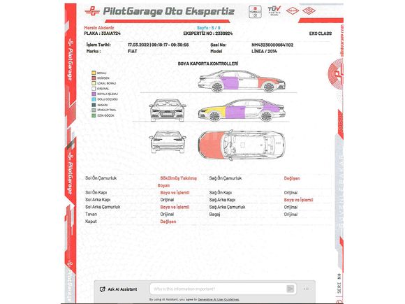 TEMİZ AİLE ARABASI Sahibinden Fiat Linea 1.3 Multijet Active Plus 2014 Model