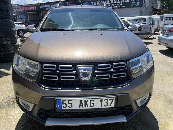 Galeriden Dacia Sandero 1.5 BlueDCI Stepway 2019 Model Samsun