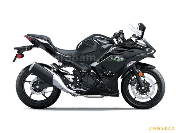 Galeriden Kawasaki Ninja 500 2024 Model Bursa 0 km Siyah