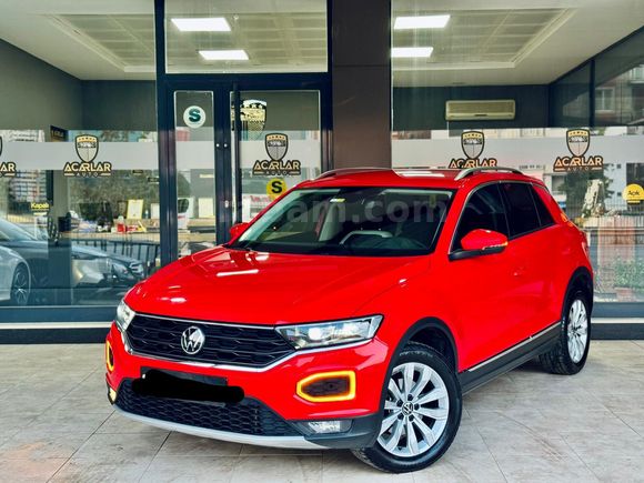 Sahibinden Volkswagen T-Roc 1.5 TSI Highline 2021 Model İstanbul 37.500 km Kırmızı