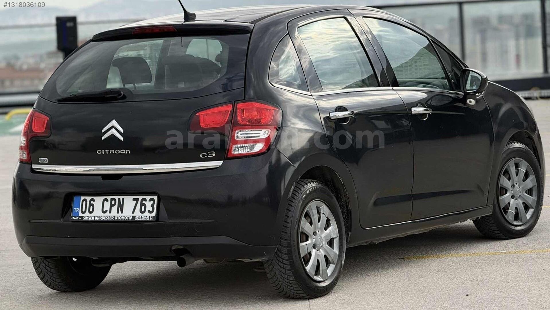 Galeriden Citroen C3 1.4 e-HDi Confort 2013 Model Ankara 210.000 km Siyah 6