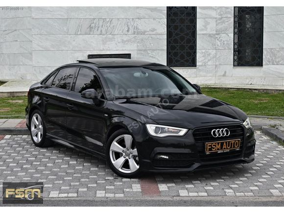 FSM AUTO'dan 2014 AUDİ AA3 SEDAN S-LİNE CAM TAVAN