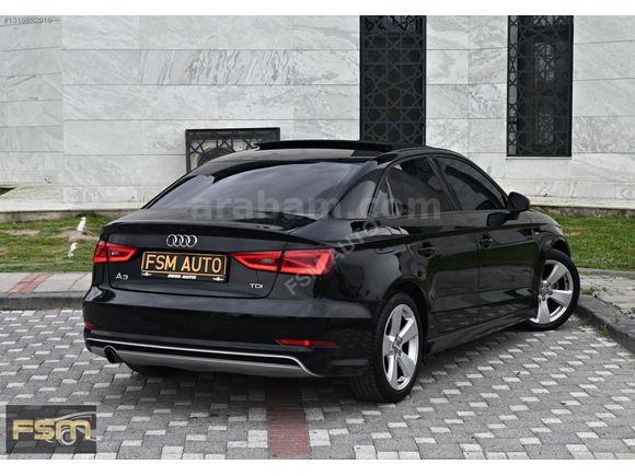 FSM AUTO'dan 2014 AUDİ AA3 SEDAN S-LİNE CAM TAVAN