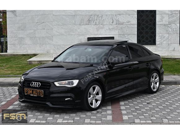 FSM AUTO'dan 2014 AUDİ AA3 SEDAN S-LİNE CAM TAVAN