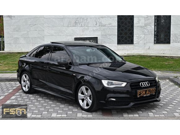 FSM AUTO'dan 2014 AUDİ AA3 SEDAN S-LİNE CAM TAVAN