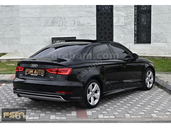 FSM AUTO'dan 2014 AUDİ AA3 SEDAN S-LİNE CAM TAVAN