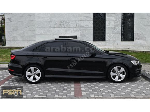 FSM AUTO'dan 2014 AUDİ AA3 SEDAN S-LİNE CAM TAVAN
