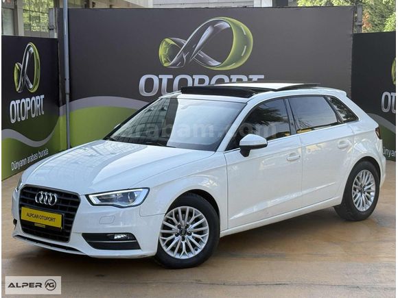 2015 AUDİ A3 1.6 TDİ AMBİENTE S-TRONİC CAM TAVAN-BEJ İÇ-LED FAR-