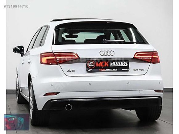 MÇK'MOTORSDAN 2019 AUDİ A3 SUNROOF'LU DESİNG DİZEL OTOMATİK