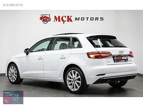MÇK'MOTORSDAN 2019 AUDİ A3 SUNROOF'LU DESİNG DİZEL OTOMATİK
