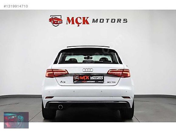 MÇK'MOTORSDAN 2019 AUDİ A3 SUNROOF'LU DESİNG DİZEL OTOMATİK