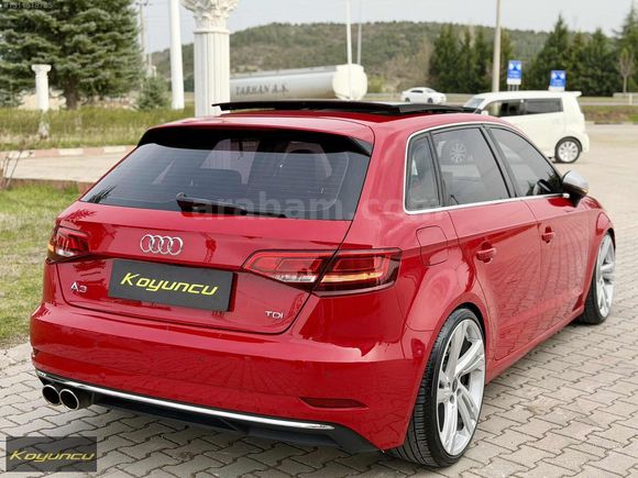 *DEĞİŞENSİZ* *CAM TAVAN* *170.000KM* *RED* *A3 1.6 TDI OTOMATİK*
