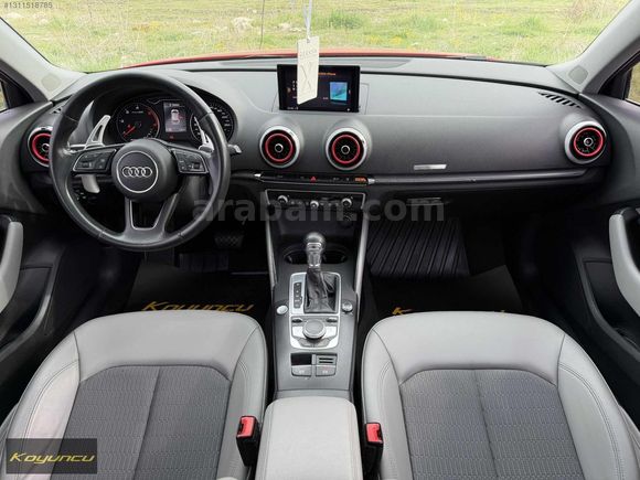 *DEĞİŞENSİZ* *CAM TAVAN* *170.000KM* *RED* *A3 1.6 TDI OTOMATİK*