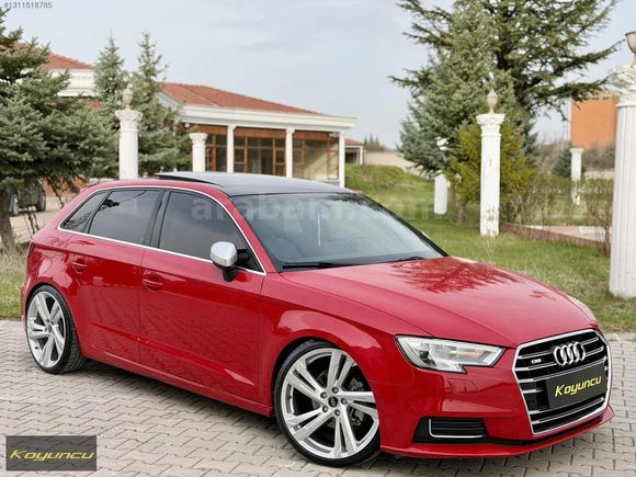 *DEĞİŞENSİZ* *CAM TAVAN* *170.000KM* *RED* *A3 1.6 TDI OTOMATİK*