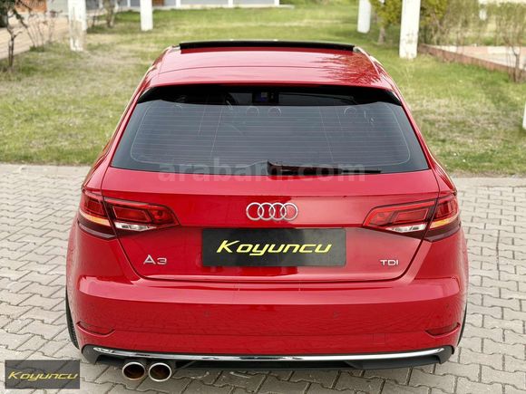 *DEĞİŞENSİZ* *CAM TAVAN* *170.000KM* *RED* *A3 1.6 TDI OTOMATİK*