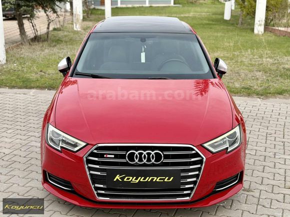 *DEĞİŞENSİZ* *CAM TAVAN* *170.000KM* *RED* *A3 1.6 TDI OTOMATİK*