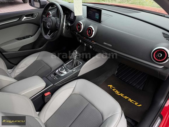 *DEĞİŞENSİZ* *CAM TAVAN* *170.000KM* *RED* *A3 1.6 TDI OTOMATİK*