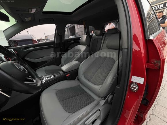 *DEĞİŞENSİZ* *CAM TAVAN* *170.000KM* *RED* *A3 1.6 TDI OTOMATİK*