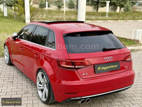 *DEĞİŞENSİZ* *CAM TAVAN* *170.000KM* *RED* *A3 1.6 TDI OTOMATİK*