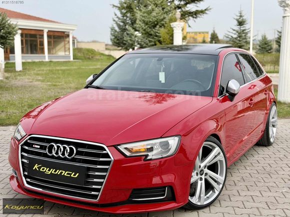 *DEĞİŞENSİZ* *CAM TAVAN* *170.000KM* *RED* *A3 1.6 TDI OTOMATİK*