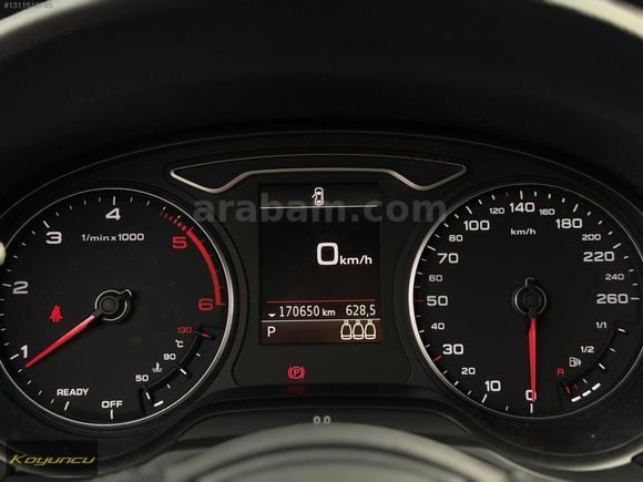 *DEĞİŞENSİZ* *CAM TAVAN* *170.000KM* *RED* *A3 1.6 TDI OTOMATİK*