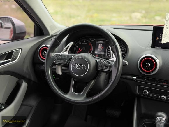 *DEĞİŞENSİZ* *CAM TAVAN* *170.000KM* *RED* *A3 1.6 TDI OTOMATİK*