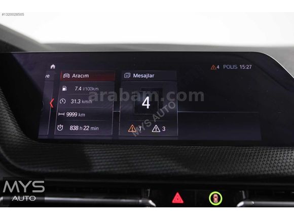 MYS AUTO 2020 BMW 2.16d F.EDİTİON SPORTLİNE CAM TAVAN DEĞİŞENSİZ