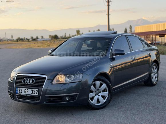 ORJ.243.000 KM DEĞİŞENSİZ 2006 MODEL AUDİ A6 2.0 TDI SUNROOF BEJ
