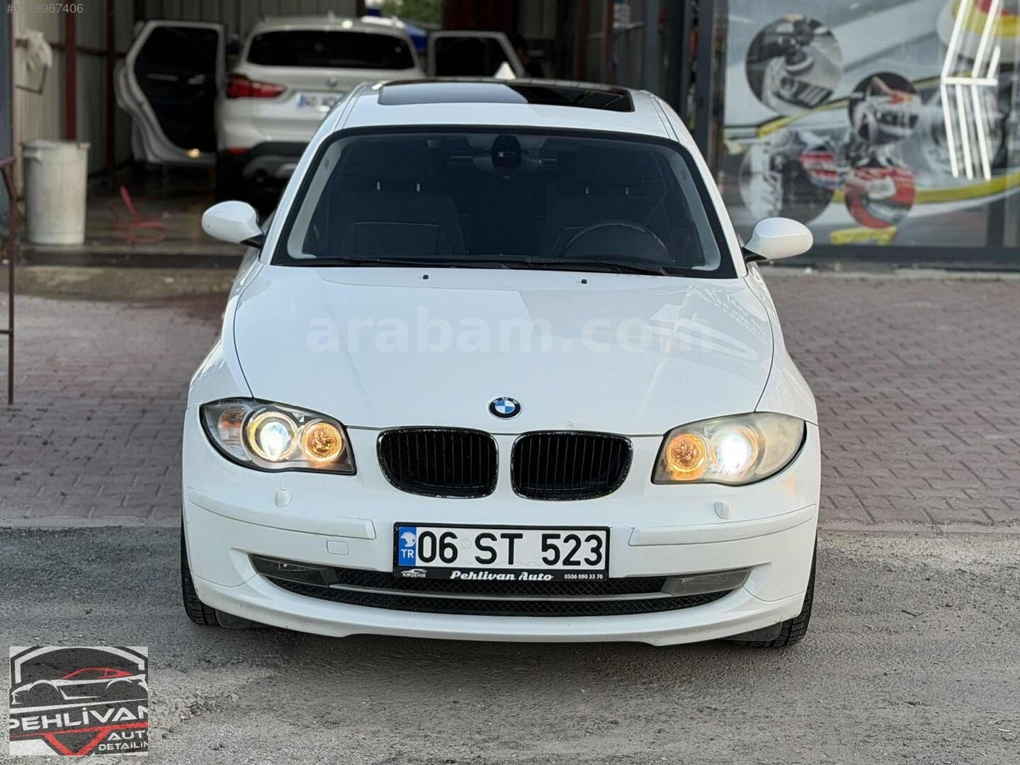 Galeriden BMW 1 Serisi 118i Standart 2007 Model Kırşehir 295.000 km Beyaz 2