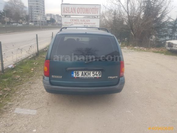 SIFIR MUAYENELİ,KLİMALI,SIRALI LPG'Lİ TEMİZ ORJİNAL MEGAN 1