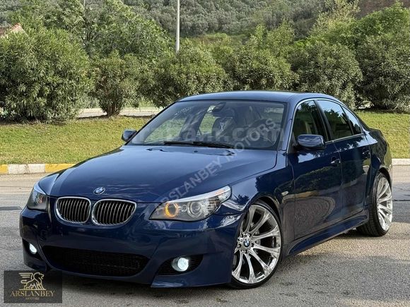 LACİVERT İNCİSİ-KUSURSUZ GÖRÜNÜM-ÖZEL PLAKA-E60 520İ