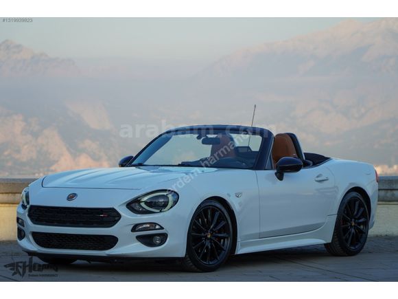 ERDEM'den 2017 Fiat 124 Spider 1.4 T MultiAir Lusso Beyaz - Taba