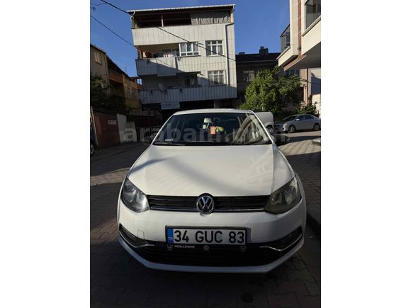 Sahibinden Volkswagen Polo 1.4 TDi Comfortline 2015 Model  210.000 km Beyaz