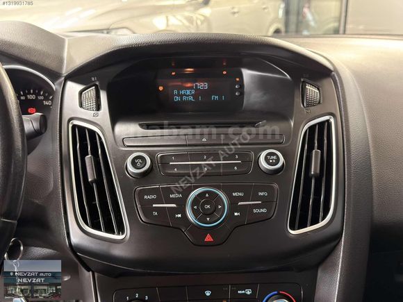 80 BİN KM'DE 2016 FORD FOCUS STYLE 6 İLERİ YENİ KASA BOYASIZ