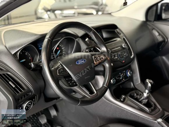 80 BİN KM'DE 2016 FORD FOCUS STYLE 6 İLERİ YENİ KASA BOYASIZ