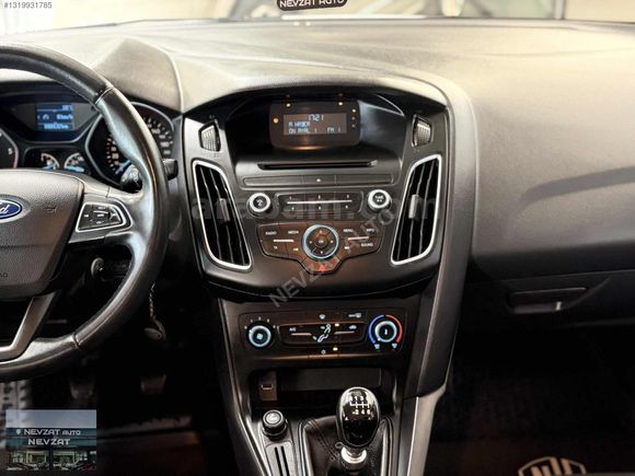 80 BİN KM'DE 2016 FORD FOCUS STYLE 6 İLERİ YENİ KASA BOYASIZ
