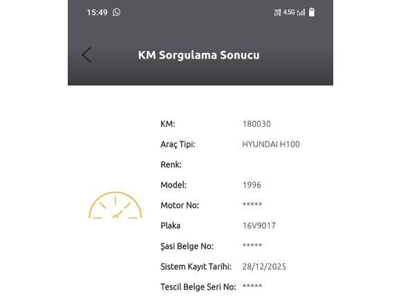 ORJİNAL 180 BİN KM MUANE YİL SONU YENİ BOYALİ GALERİ CAN'DAN