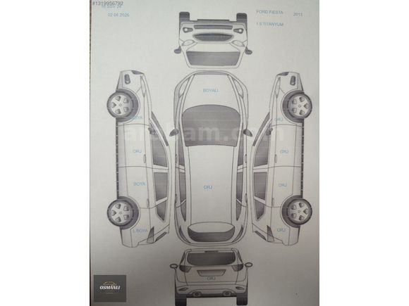 OSMANLI MOTORS" 133 BİNDE DEGİŞENSİZ FULL PAKET