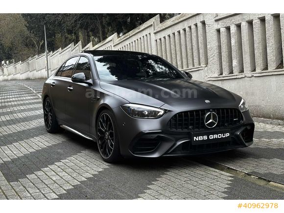 NBS GROUP 2023 MODEL C 63 S AMG E PERFORMANCE HATASIZ BOYASIZ
