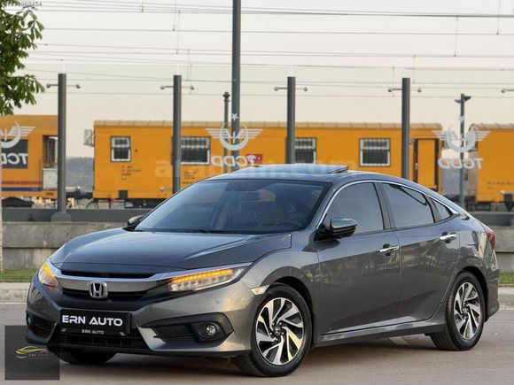 ERN AUTO'DAN 2017 HONDA CIVIC 99 BIN KM BOYASIZ FAB. LPG'Li