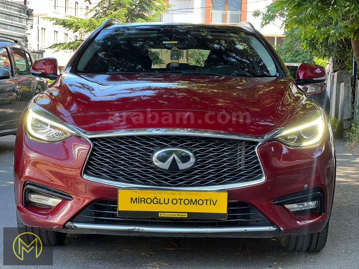 Galeriden Infiniti Q30 1.5 D 2016 Model İstanbul 183.000 km Kırmızı 5