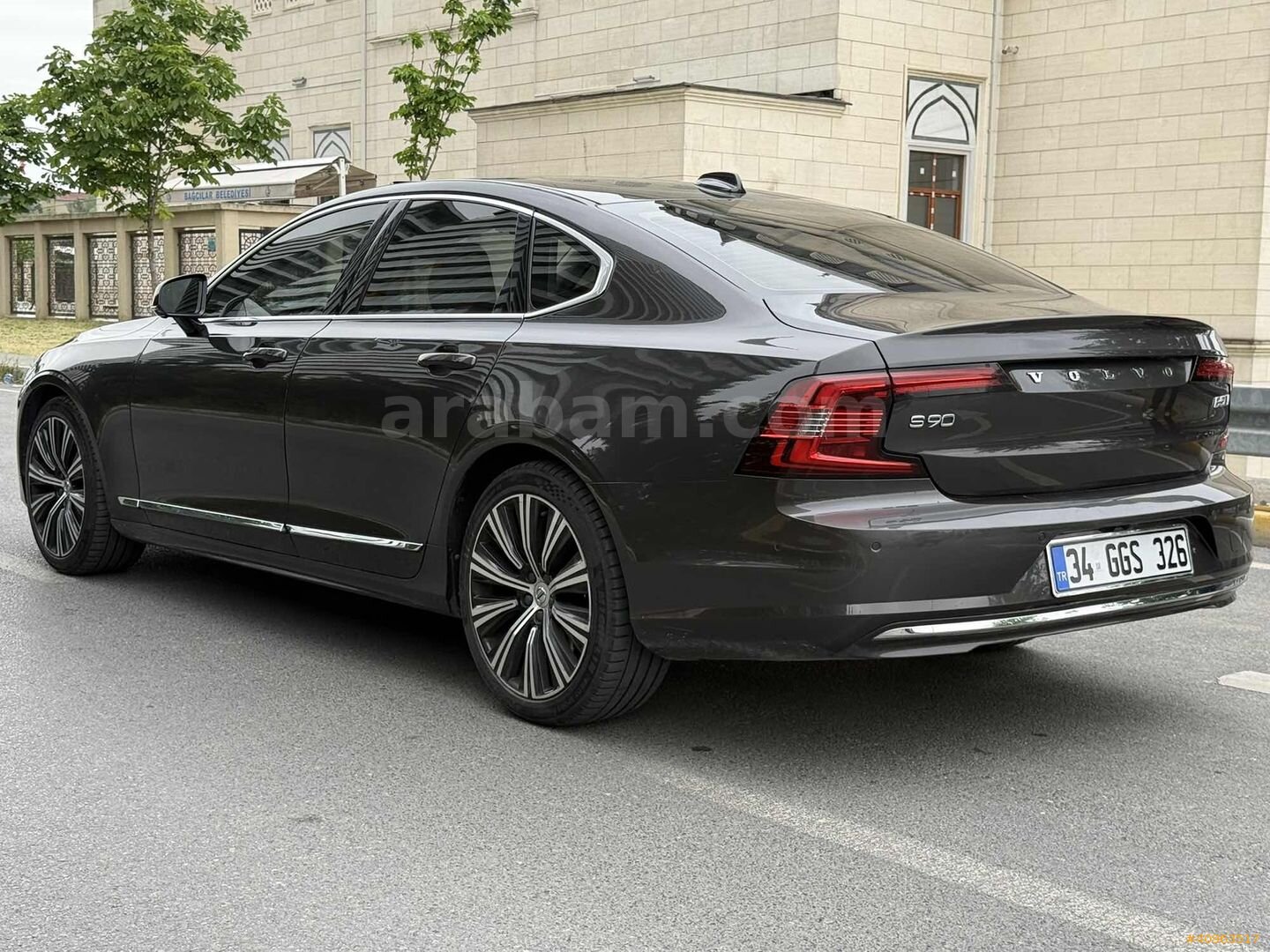 Galeriden Volvo S90 2.0 D B5 Plus Bright 2022 Model İstanbul 108.000 km Kahverengi 6